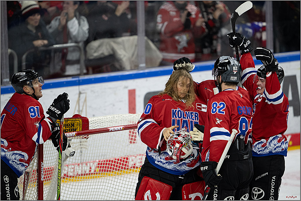 PENNY DEL 1; Kölner Haie - Löwen Frankfurt; Köln, 15.12.2024