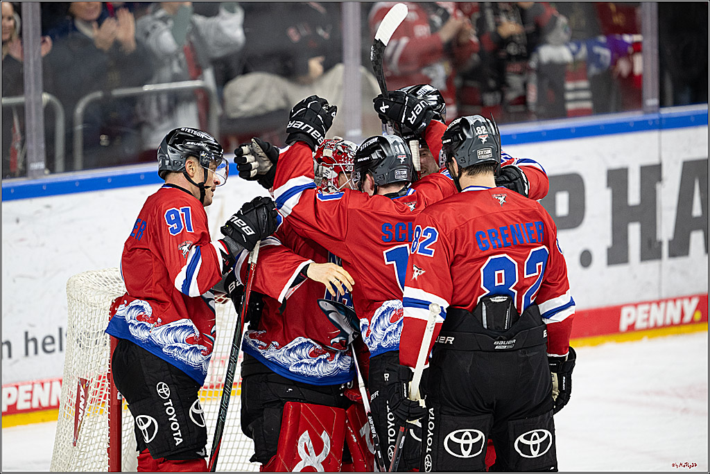 PENNY DEL 1; Kölner Haie - Löwen Frankfurt; Köln, 15.12.2024