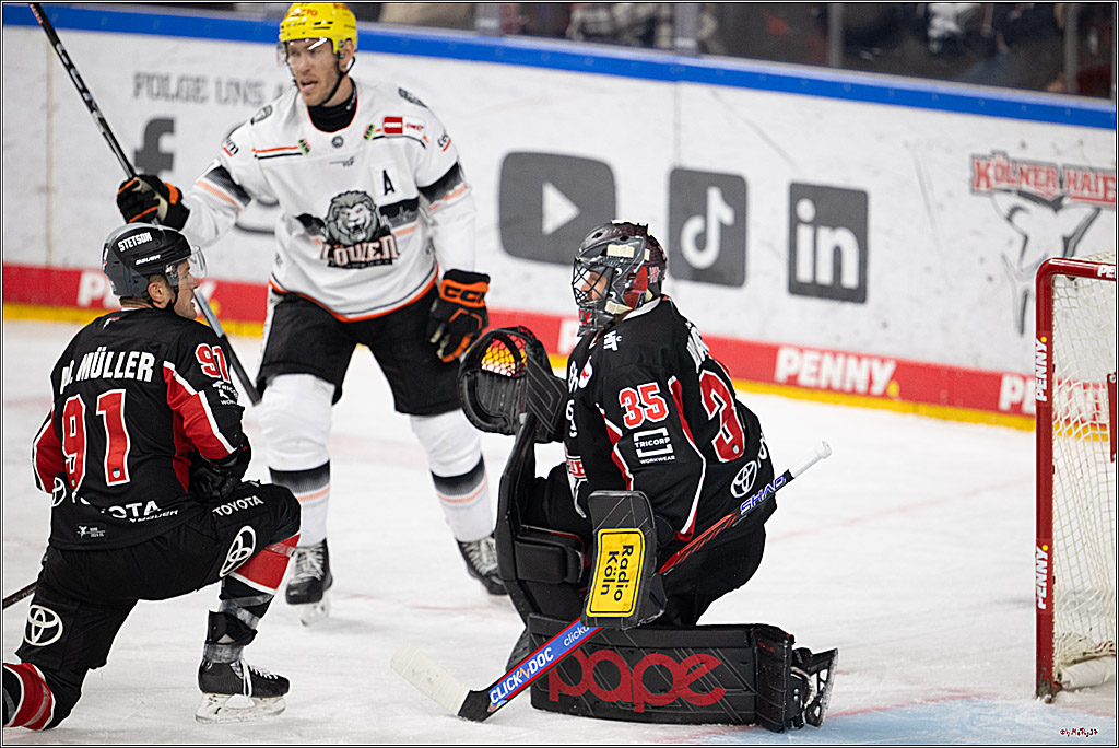 PENNY DEL 1; Kölner Haie - Löwen Frankfurt; Köln, 30.12.2024