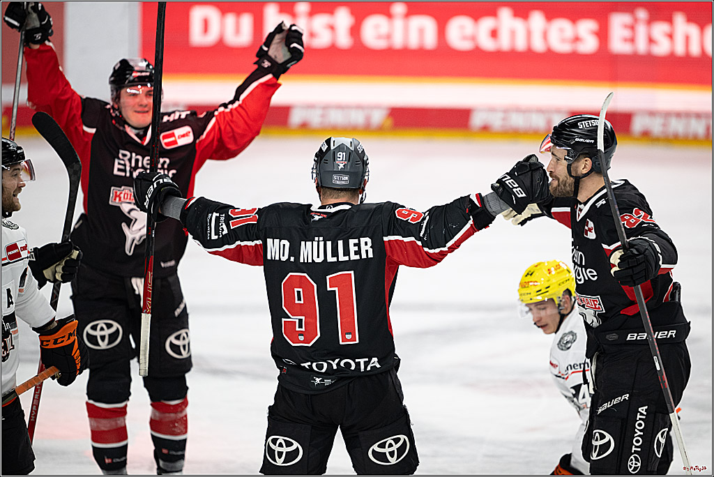 PENNY DEL 1; Kölner Haie - Löwen Frankfurt; Köln, 30.12.2024