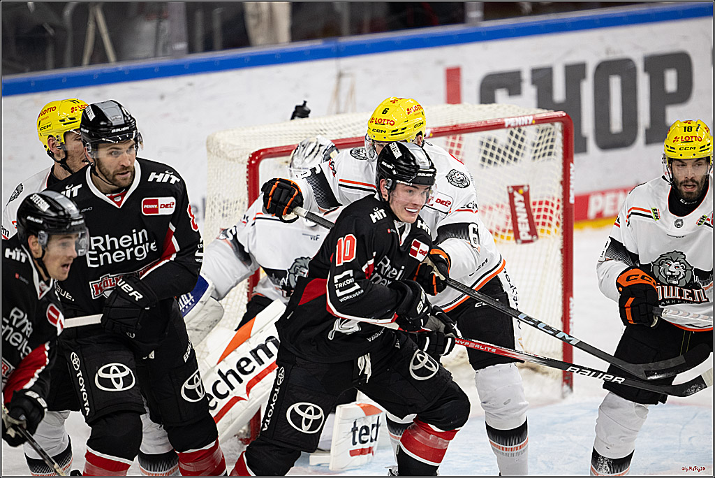 PENNY DEL 1; Kölner Haie - Löwen Frankfurt; Köln, 30.12.2024