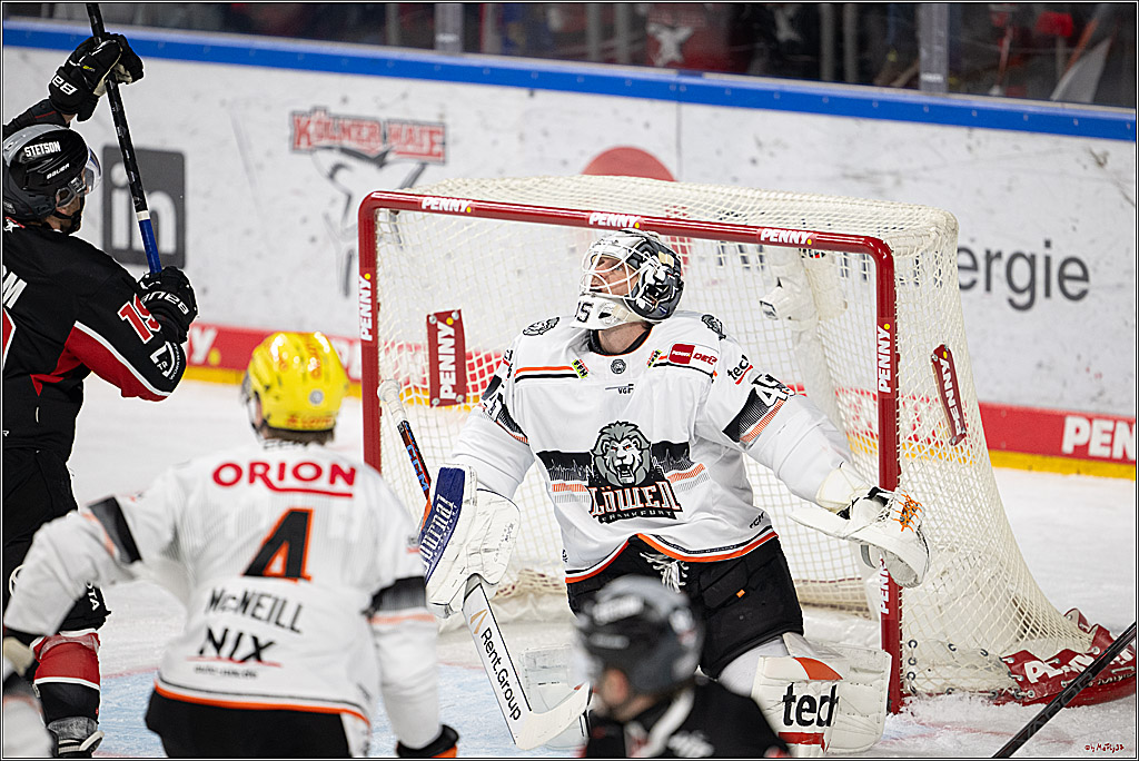 PENNY DEL 1; Kölner Haie - Löwen Frankfurt; Köln, 30.12.2024