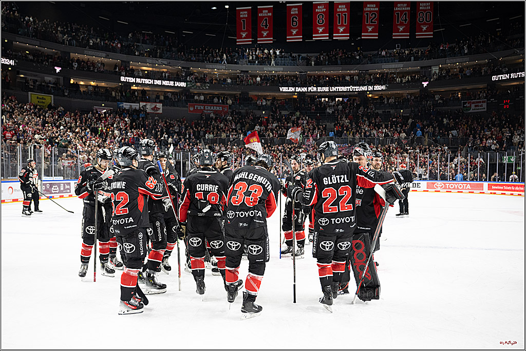 PENNY DEL 1; Kölner Haie - Löwen Frankfurt; Köln, 30.12.2024