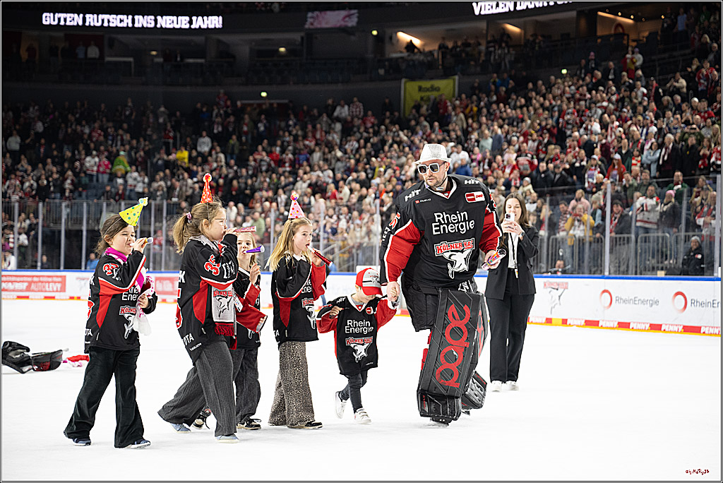 PENNY DEL 1; Kölner Haie - Löwen Frankfurt; Köln, 30.12.2024