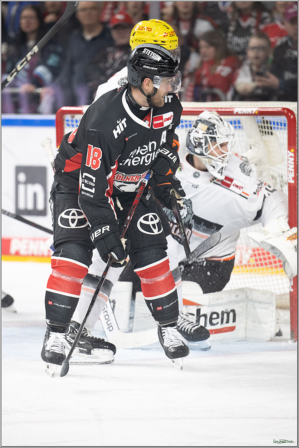 PENNY DEL; Koelner Haie- Loewen Frankfurt; Koeln, 30.12.2024