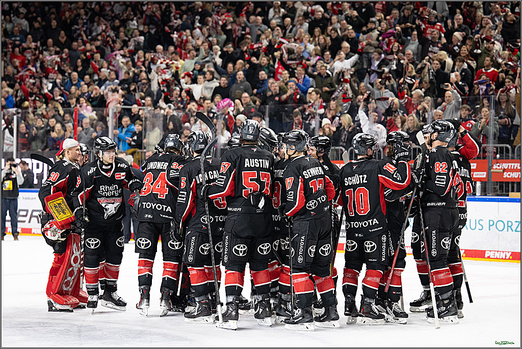 PENNY DEL; Koelner Haie- Loewen Frankfurt; Koeln, 30.12.2024