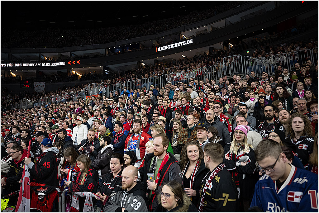 PENNY DEL 1; Kölner Haie - EHC Red Bull München; Köln, 28.01.2025