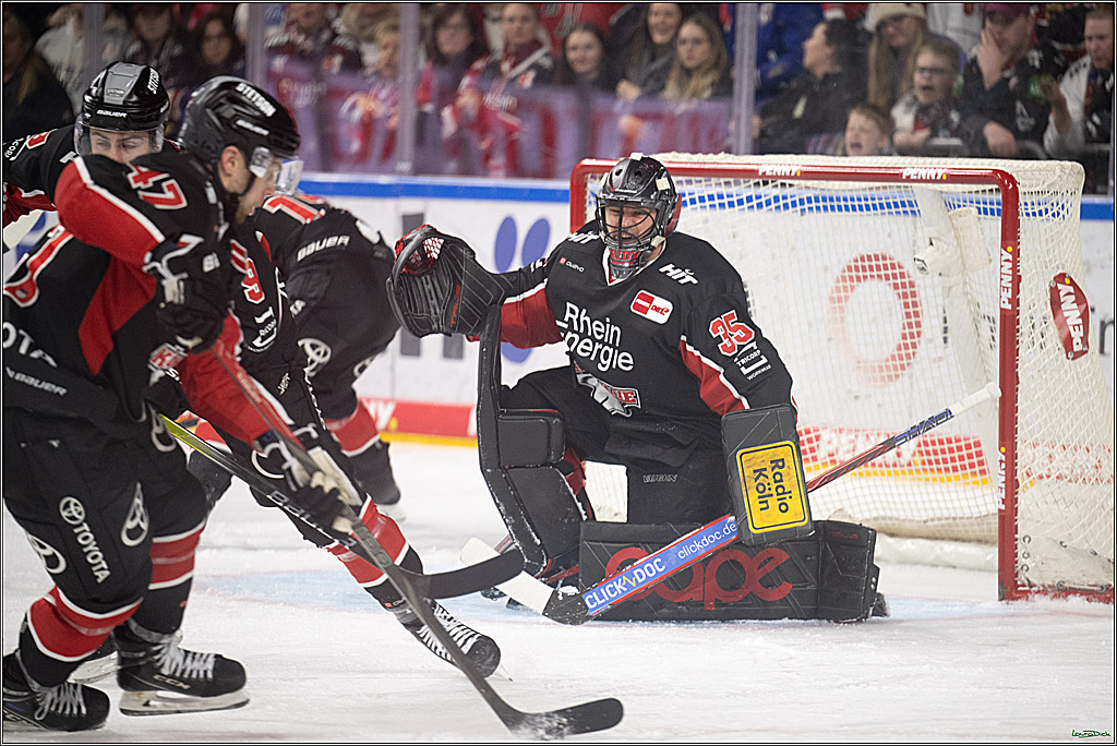 PENNY DEL; Koelner Haie-EHC Red Bull Muenchen; Koeln, 28.01.2025