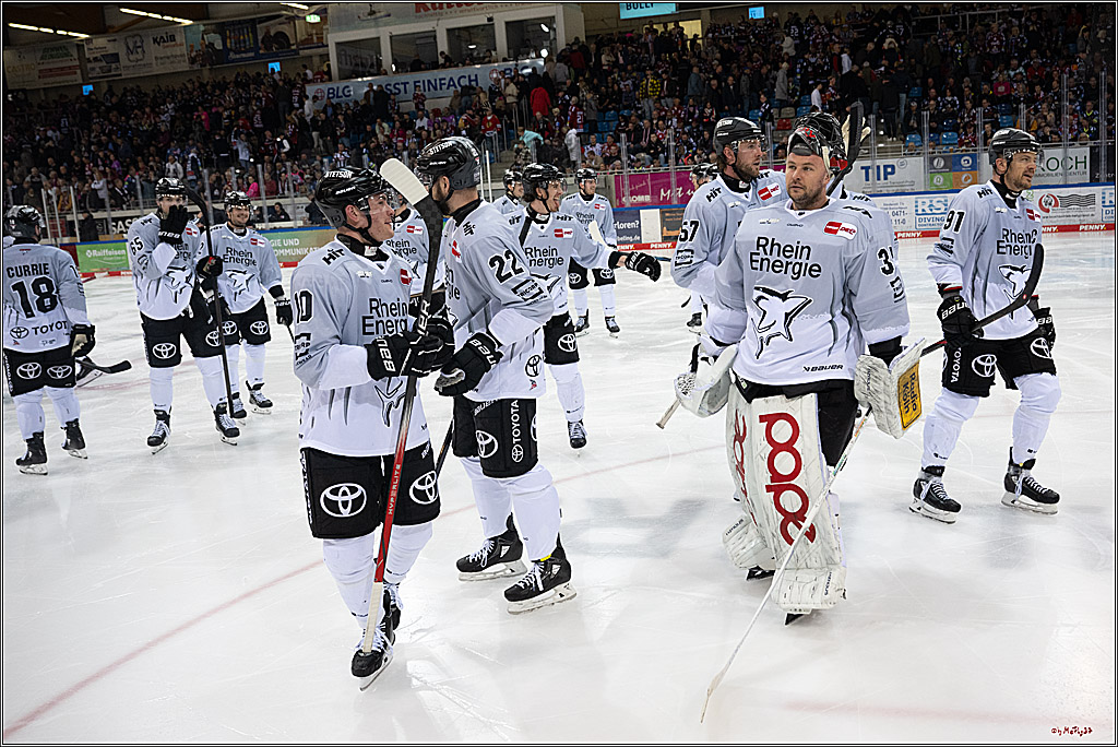 PENNY DEL 1 - Playoff Viertelfinale; Fischtown Pinguins Bremerhaven - Kölner Haie; Bermerhaven, 21.03.2025