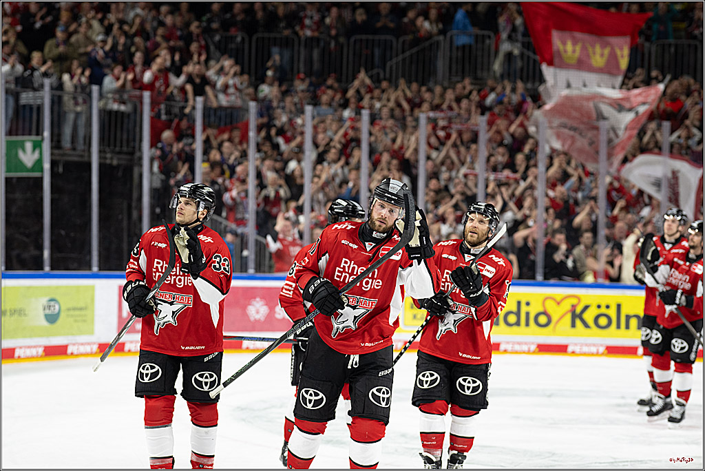 PENNY DEL 1 - Playoff Halbfinale; Kölner Haie - ERC Ingolstadt; Köln, 09.04.2025