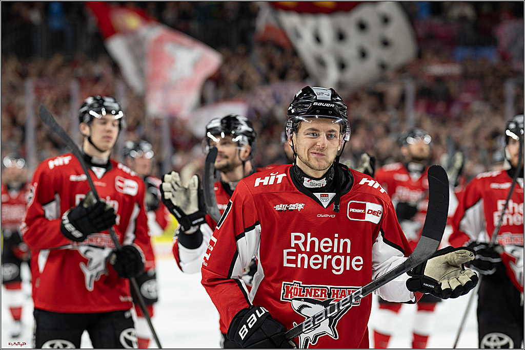 PENNY DEL 1 - Playoff Halbfinale; Kölner Haie - ERC Ingolstadt; Köln, 09.04.2025