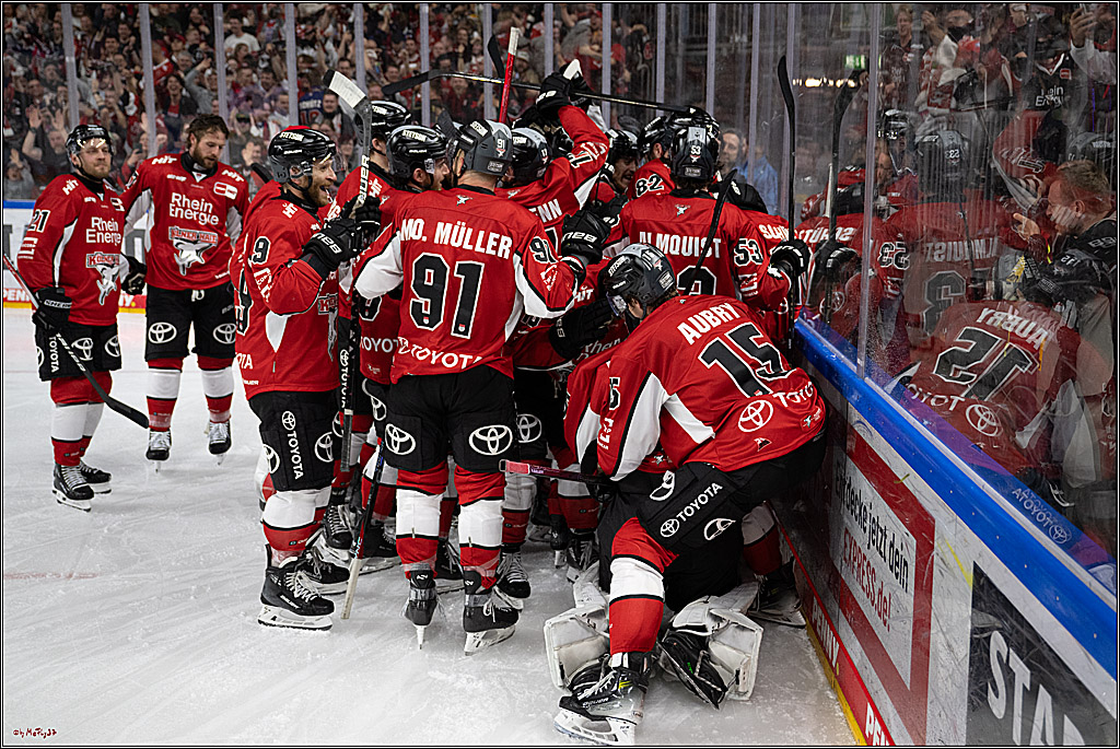 PENNY DEL 1 - Playoff Halbfinale; Kölner Haie - ERC Ingolstadt; Köln, 14.04.2025