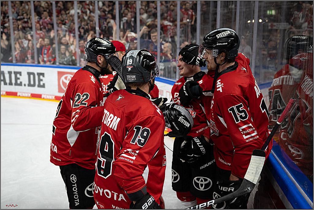 PENNY DEL 1 - Playoff Halbfinale; Kölner Haie - ERC Ingolstadt; Köln, 14.04.2025