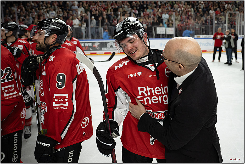 PENNY DEL 1 - Playoff Halbfinale; Kölner Haie - ERC Ingolstadt; Köln, 14.04.2025