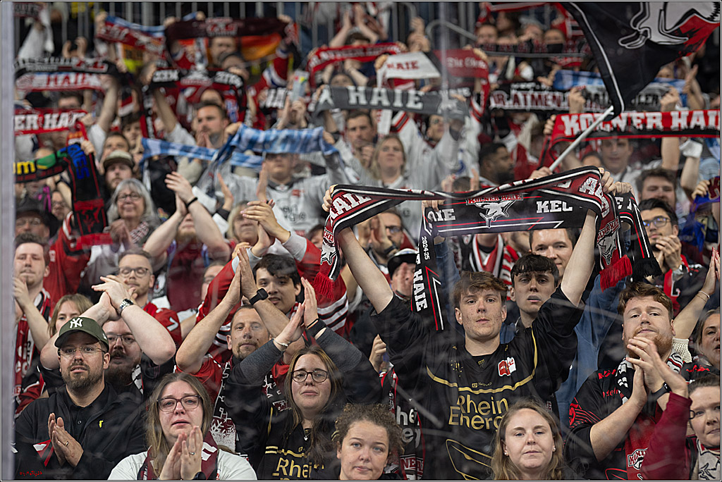 PENNY DEL 1 - Playoff Finale; Kölner Haie - Eisbären Berlin; Köln, 23.04.2025