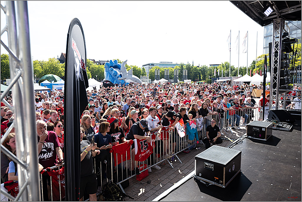Saisoneröffnungsfeier Kölner Haie; Köln, 06.09.2025