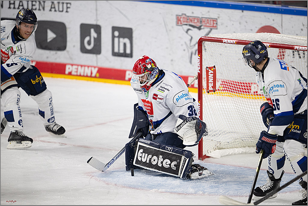 PENNY DEL 1; Kölner Haie - Iserlohn Roosters; Köln, 12.10.2025