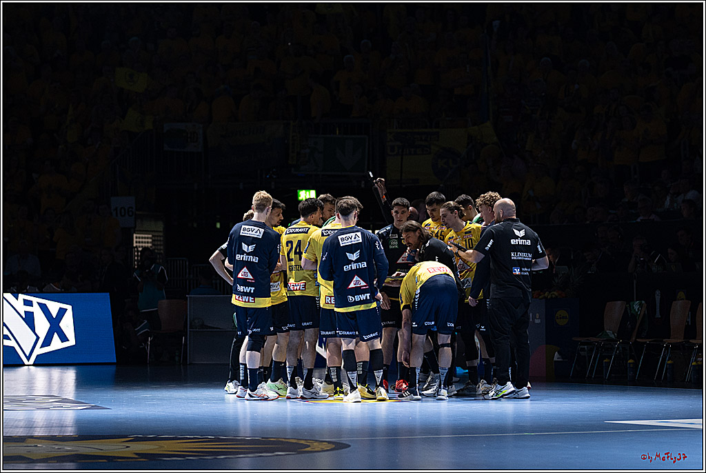 DHB-Pokal Lidl-F4 - THW Kiel - Rhein-Neckar Löwen; Köln, 12.04.2025