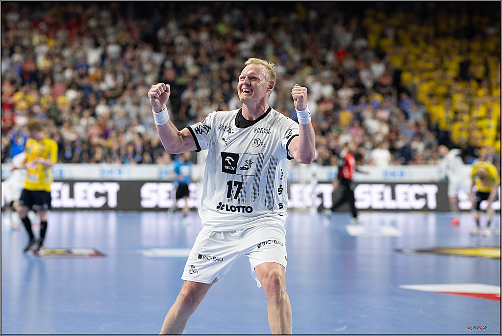 DHB-Pokal Lidl-F4 - THW Kiel - Rhein-Neckar Löwen; Köln, 12.04.2025