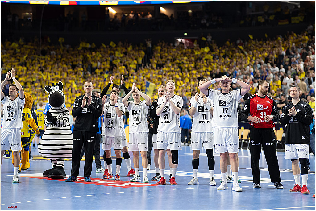 DHB-Pokal Lidl-F4 - THW Kiel - Rhein-Neckar Löwen; Köln, 12.04.2025