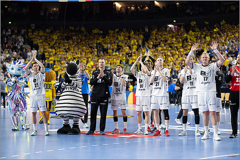 DHB-Pokal Lidl-F4 - THW Kiel - Rhein-Neckar Löwen; Köln, 12.04.2025