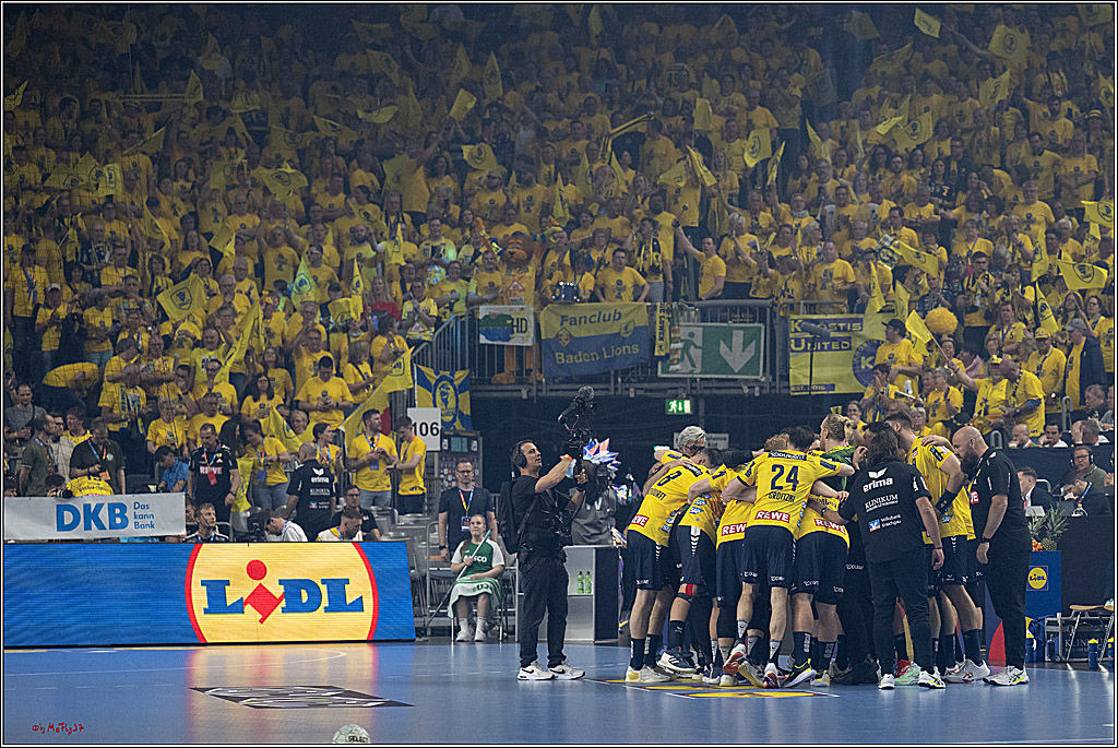 DHB-Pokal Lidl-F4 - THW Kiel - Rhein-Neckar Löwen; Köln, 12.04.2025