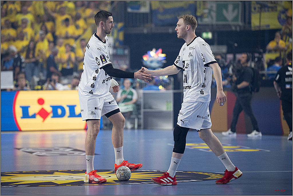 DHB-Pokal Lidl-F4 - THW Kiel - Rhein-Neckar Löwen; Köln, 12.04.2025