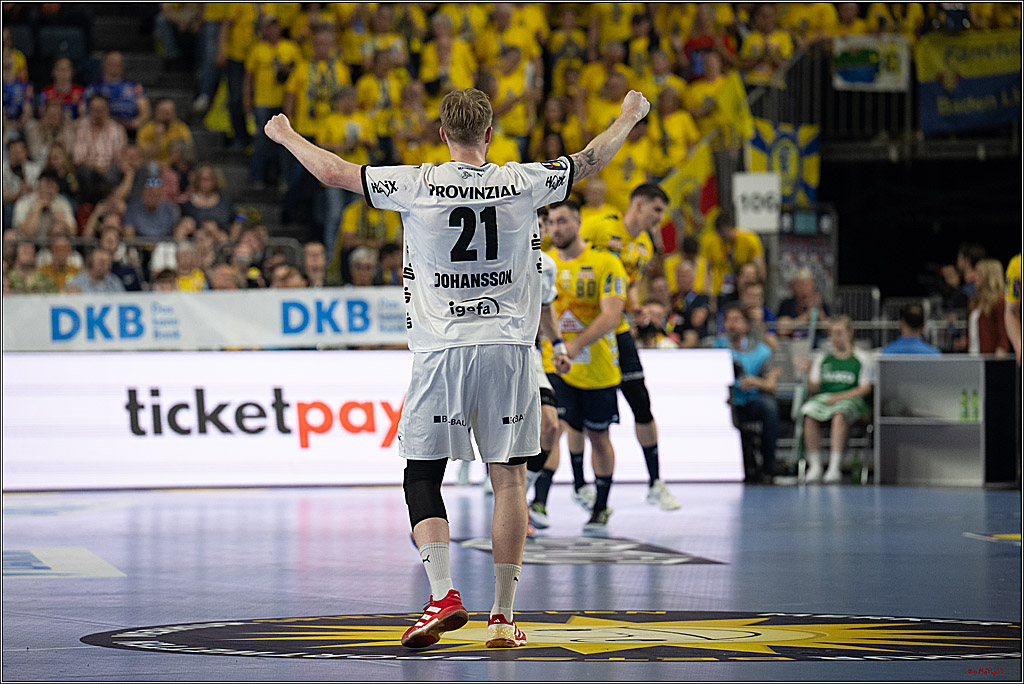 DHB-Pokal Lidl-F4 - THW Kiel - Rhein-Neckar Löwen; Köln, 12.04.2025