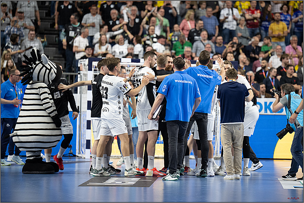 DHB-Pokal Lidl-F4 - THW Kiel - Rhein-Neckar Löwen; Köln, 12.04.2025