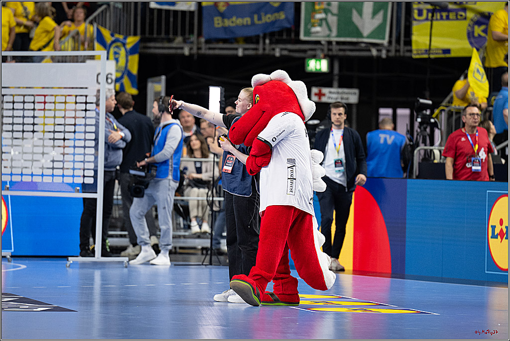 DHB-Pokal Lidl-F4 - MT Melsungen - HBW Balingen-Weilstetten; Köln, 12.04.2025