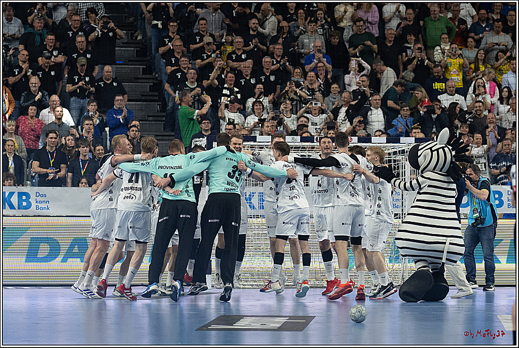 DHB-Pokal Lidl-F4  Finale - THW Kiel - MT Melsungen; Köln, 13.04.2025