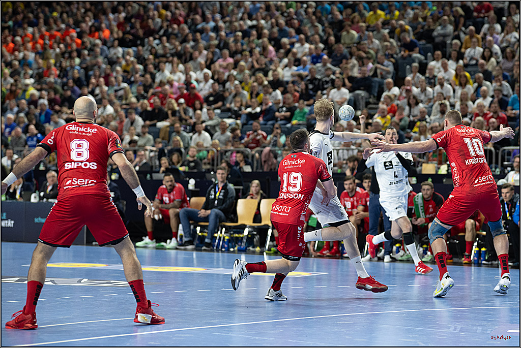 DHB-Pokal Lidl-F4  Finale - THW Kiel - MT Melsungen; Köln, 13.04.2025