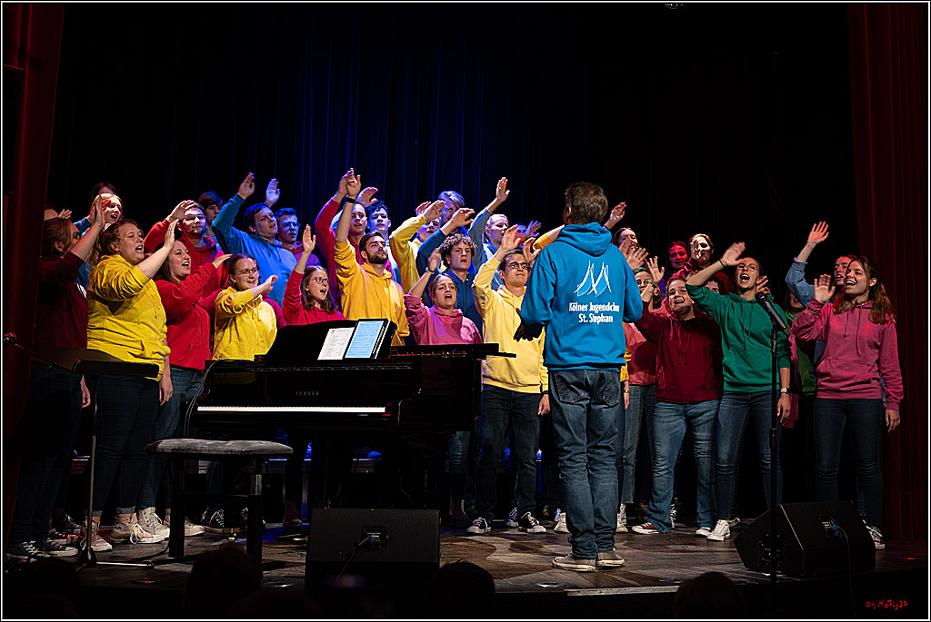 Jugendchor St. Stephan - Koelsche Leechter live; Koeln, 18.09.2023
