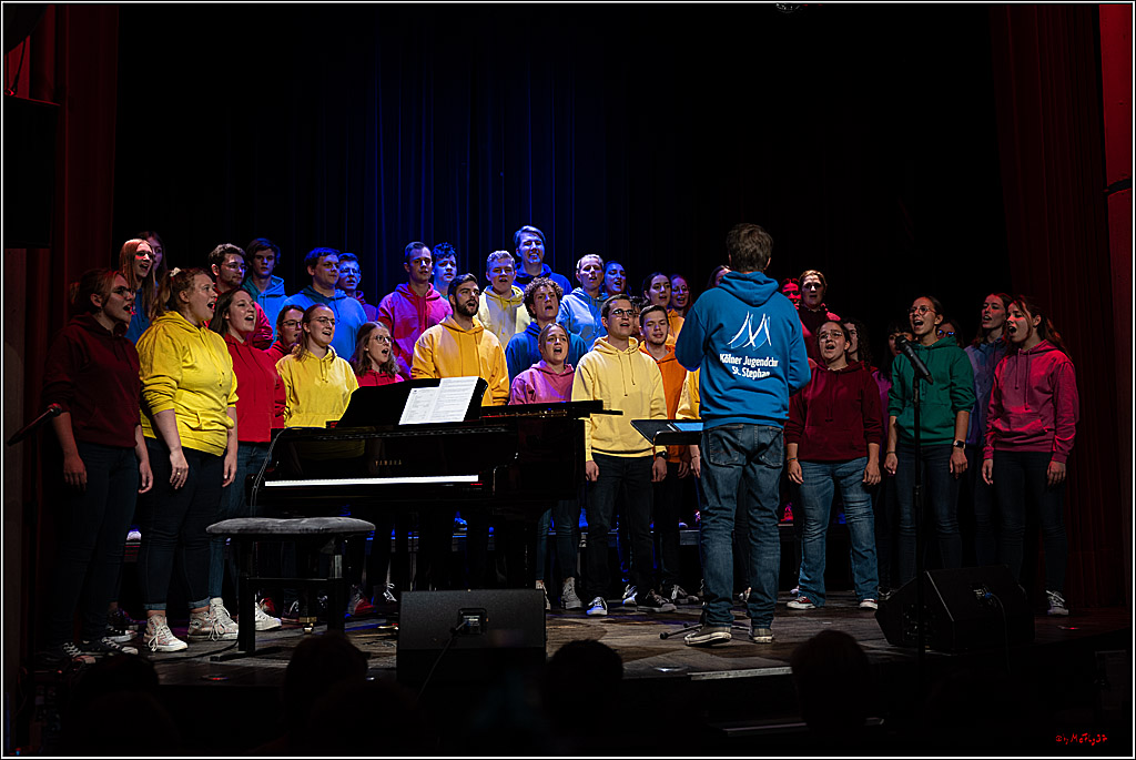 Jugendchor St. Stephan - Koelsche Leechter live; Koeln, 18.09.2023
