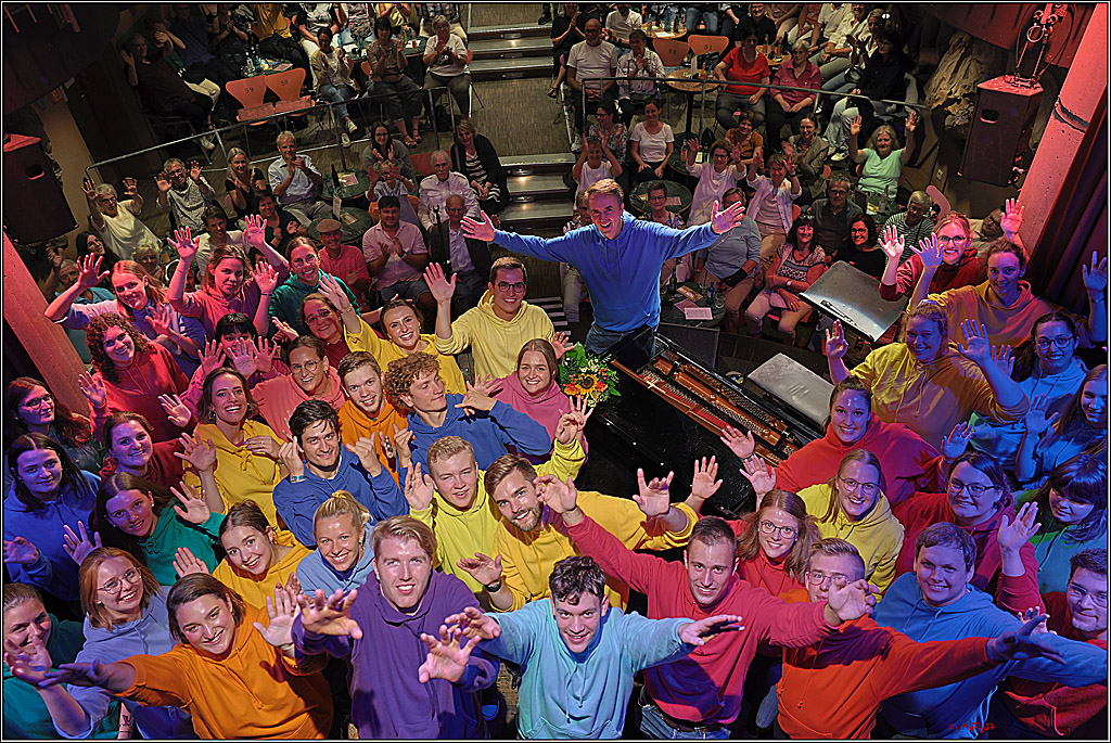 Jugendchor St. Stephan - Koelsche Leechter live; Koeln, 18.09.2023