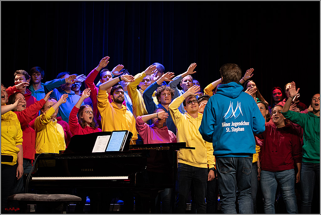 Jugendchor St. Stephan - Koelsche Leechter live; Koeln, 18.09.2023