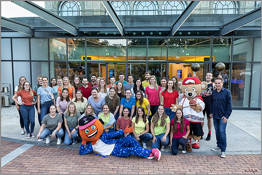 Jugendchor St. Stephan Empfang der Stadt Köln zu Basketball-EM; Köln, 02.09.2022
