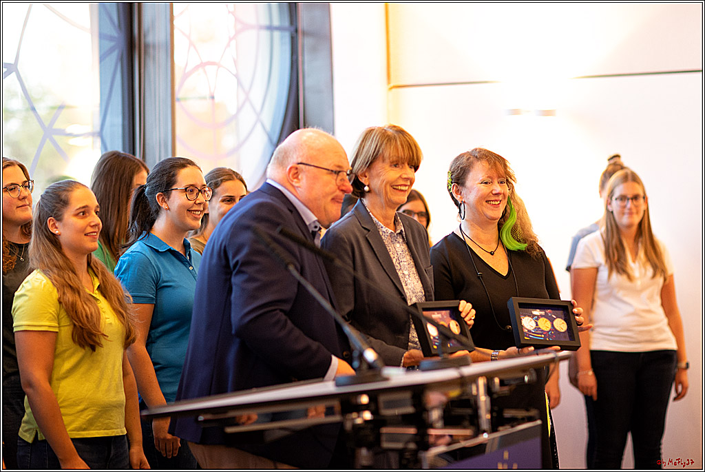 Jugendchor St. Stephan Empfang der Stadt Köln zu Basketball-EM; Köln, 02.09.2022