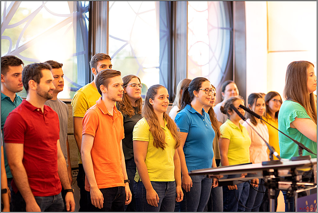 Jugendchor St. Stephan Empfang der Stadt Köln zu Basketball-EM; Köln, 02.09.2022