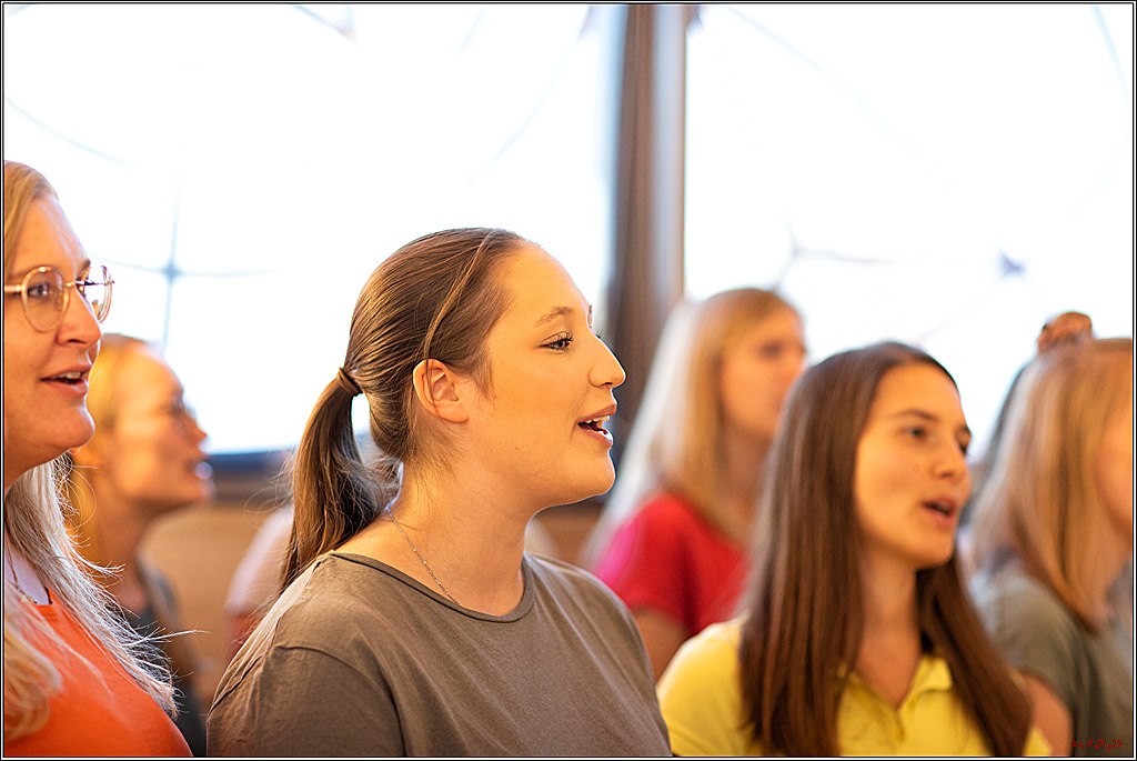 Jugendchor St. Stephan Empfang der Stadt Köln zu Basketball-EM; Köln, 02.09.2022