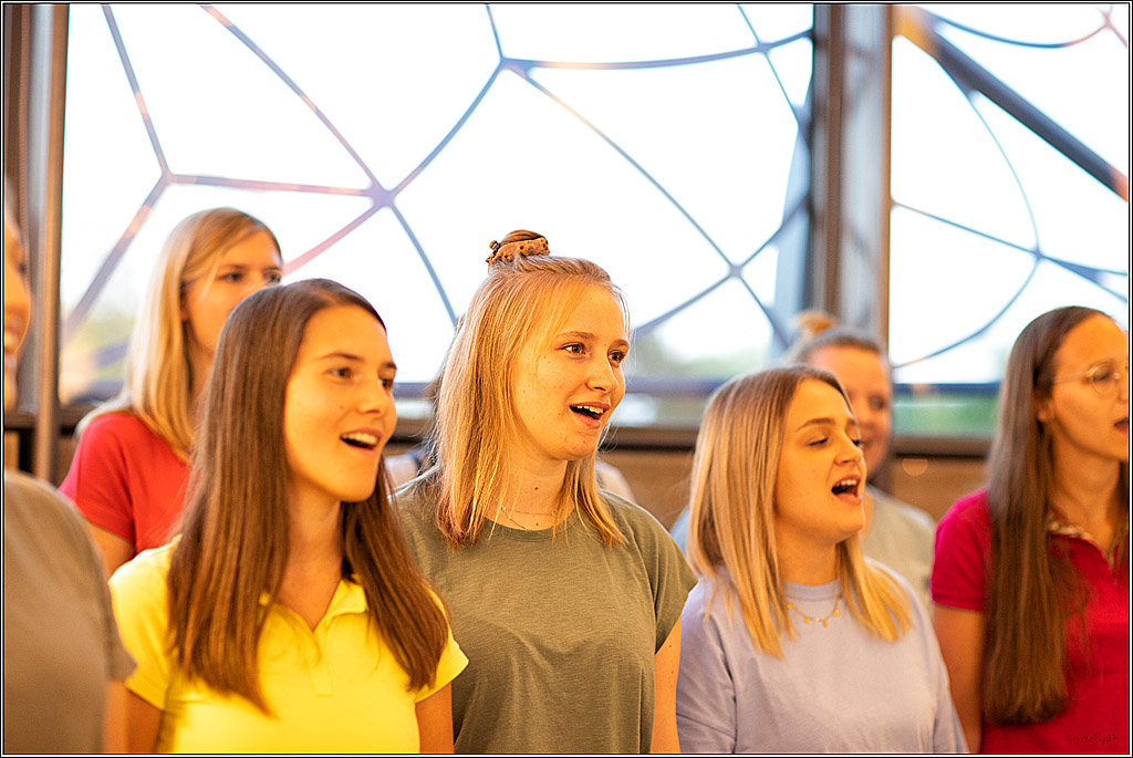 Jugendchor St. Stephan Empfang der Stadt Köln zu Basketball-EM; Köln, 02.09.2022