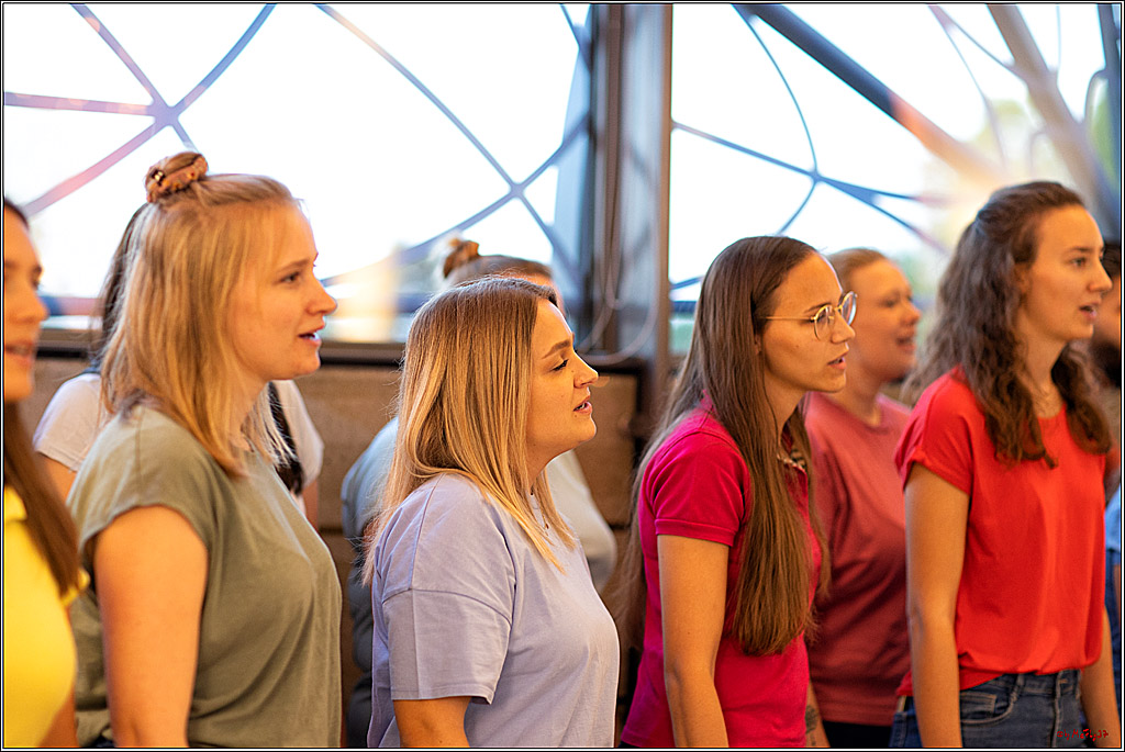 Jugendchor St. Stephan Empfang der Stadt Köln zu Basketball-EM; Köln, 02.09.2022