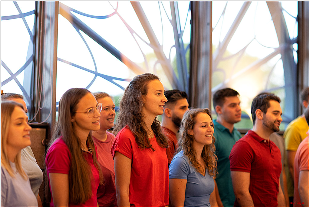Jugendchor St. Stephan Empfang der Stadt Köln zu Basketball-EM; Köln, 02.09.2022