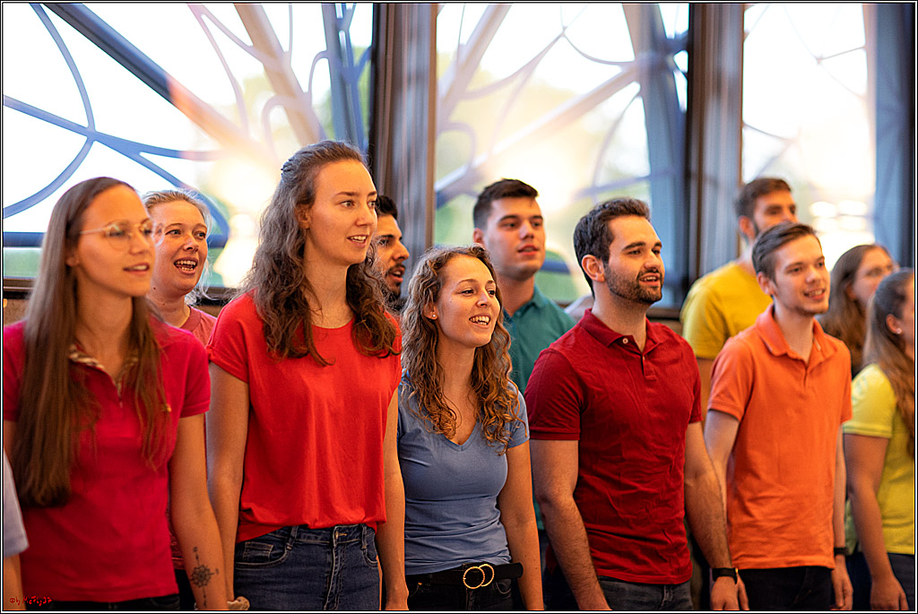 Jugendchor St. Stephan Empfang der Stadt Köln zu Basketball-EM; Köln, 02.09.2022
