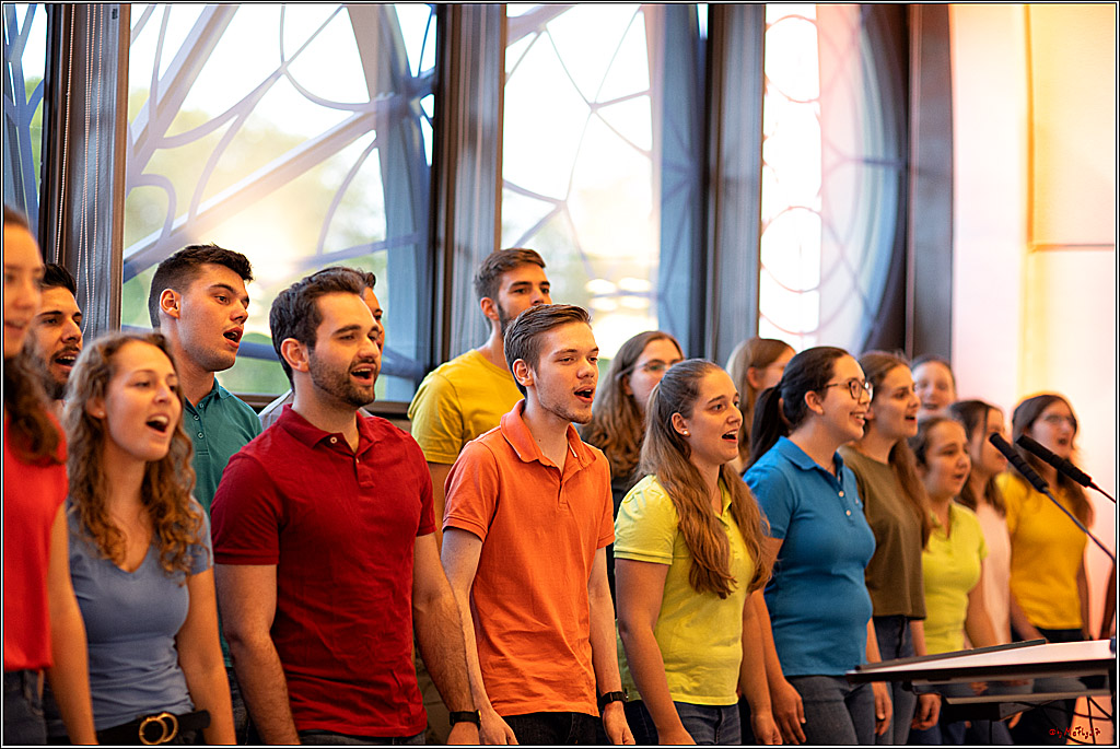 Jugendchor St. Stephan Empfang der Stadt Köln zu Basketball-EM; Köln, 02.09.2022