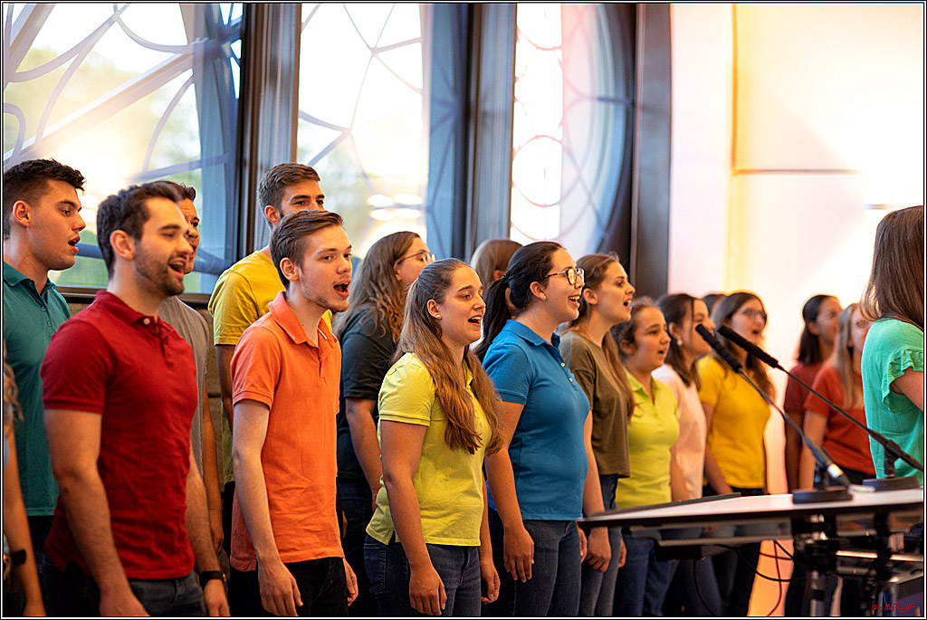 Jugendchor St. Stephan Empfang der Stadt Köln zu Basketball-EM; Köln, 02.09.2022