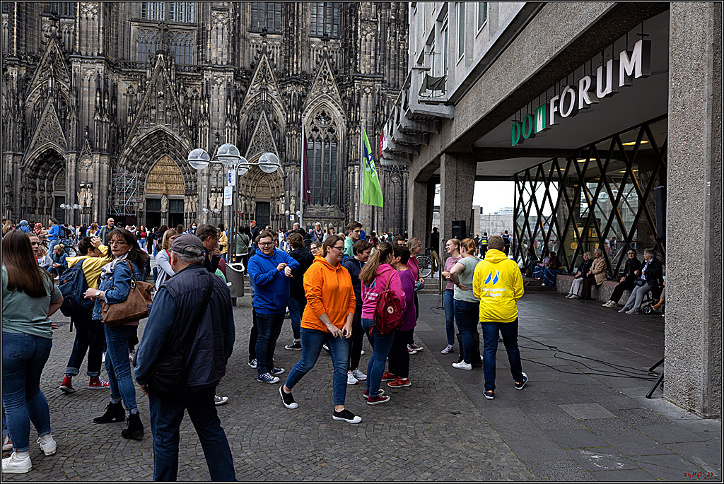 Open-Air-Benefizsingen am Kölner Dom, 10.07.2022