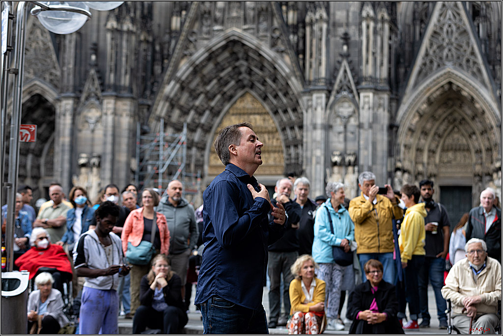 Open-Air-Benefizsingen am Kölner Dom, 10.07.2022