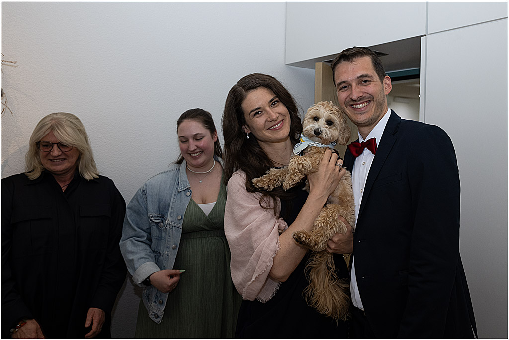 Standesamtliche Trauung Lisa u. Marc NEUMANN; Dielsdorf, 05.05.2025