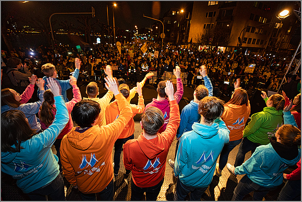 Demokratie schützen - Wir stellen uns QUER KEIN RASSISMUS BEI UNS IN KÖLN, 21.03.2024